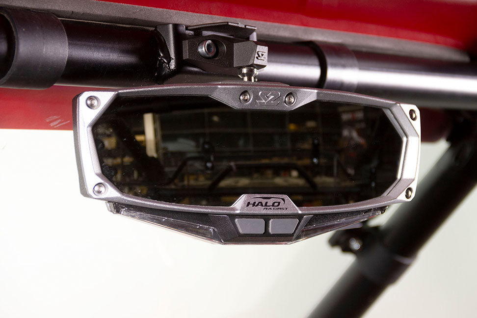 Seizmik Halo-RA LED Rearview Mirror with Cast Aluminum Bezel – Polaris RZR Pro XP 56-18001