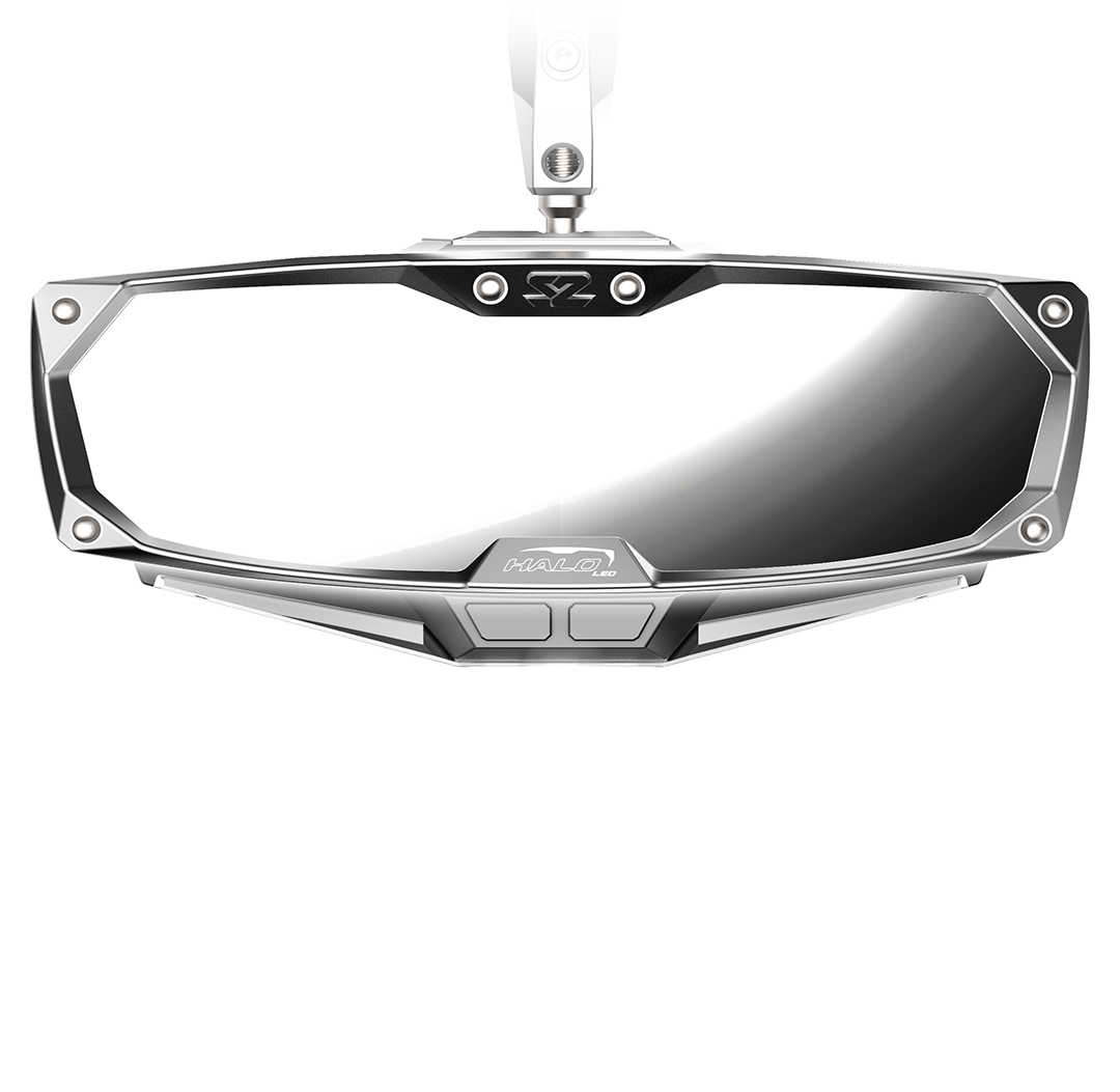 Seizmik Halo-RA LED Rearview Mirror with Cast Aluminum Bezel – Polaris RZR Pro XP 56-18001