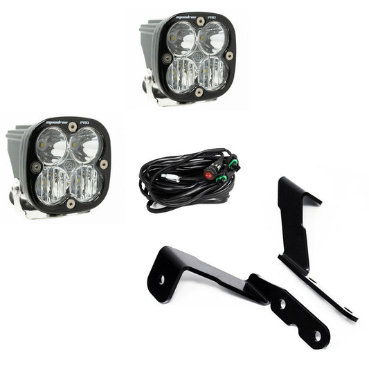 GM Silverado/Sierra (2007-2013) A-Pillar Kit Squadron Pro Lights Baja Designs