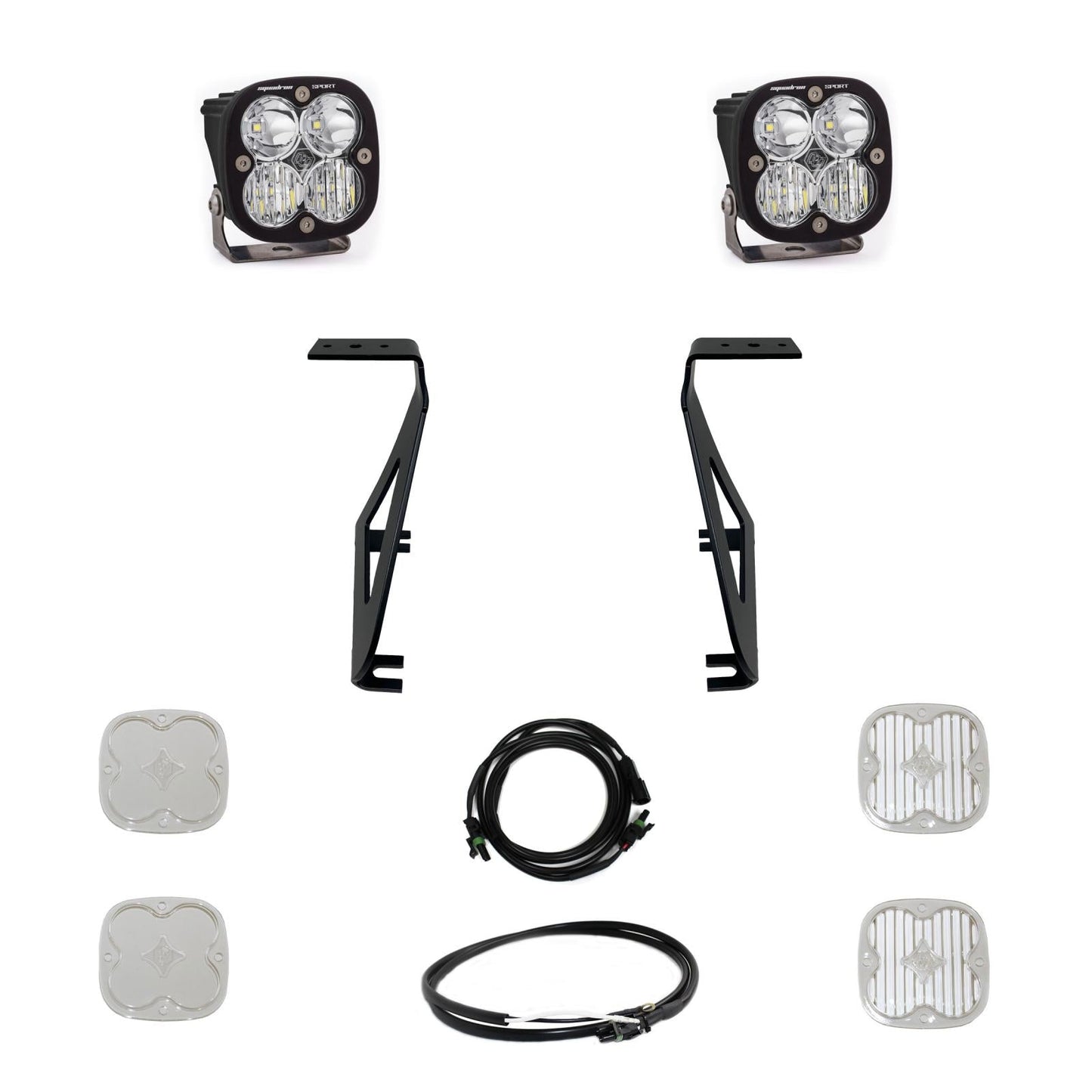 Squadron Sport A-Pillar Kit fits 21-On Ford Raptor Baja Designs