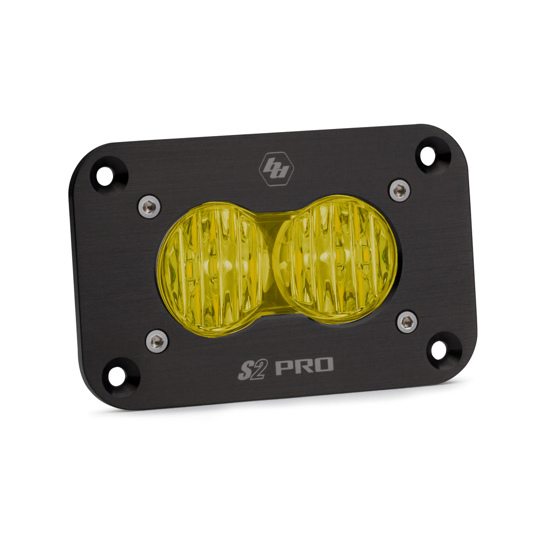 LED Wide Cornering Amber Flush Mount S2 Pro Baja Designs