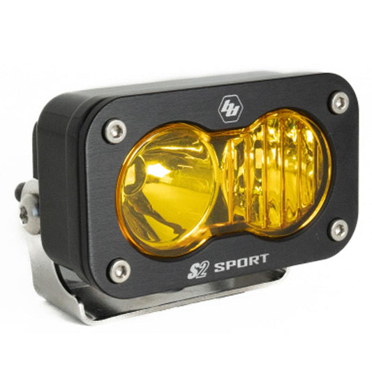 LED Work Light Amber Lens Driving Combo Pattern Each S2 Sport Baja Designs