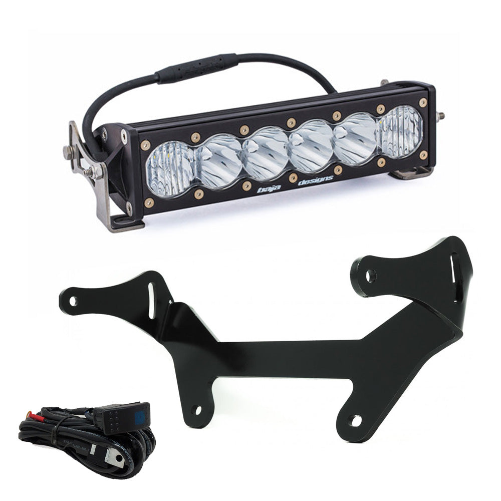 Baja Designs Can-Am OnX6+ LED 10 Inch Shock Mount Light Bar Kit - Can-Am 2017-24 Maverick X3