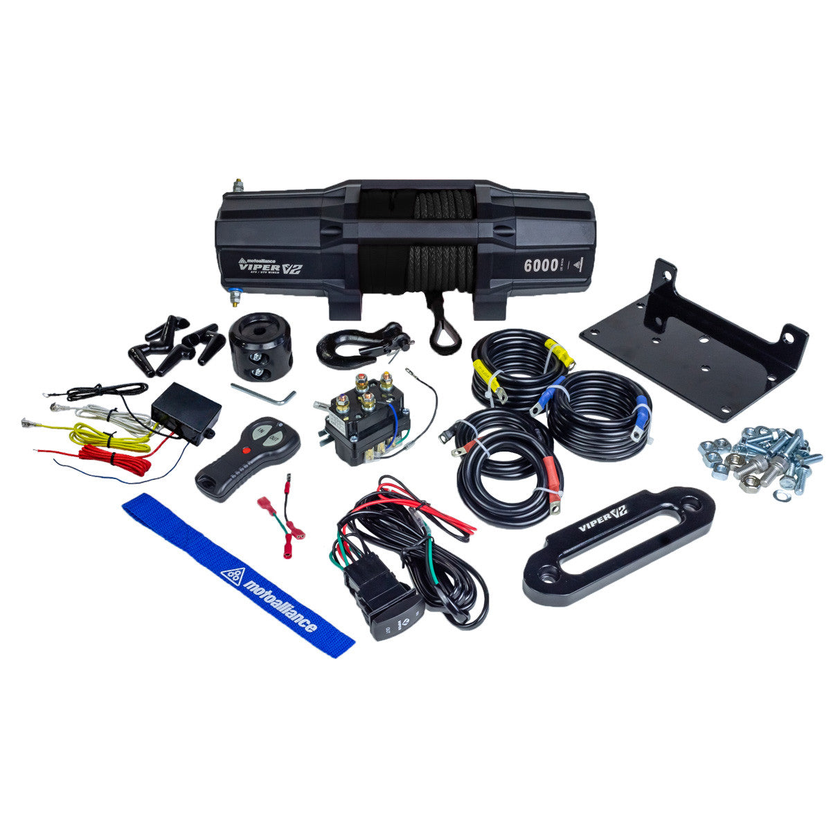 Viper UTV Winch - V2 Wide Spool