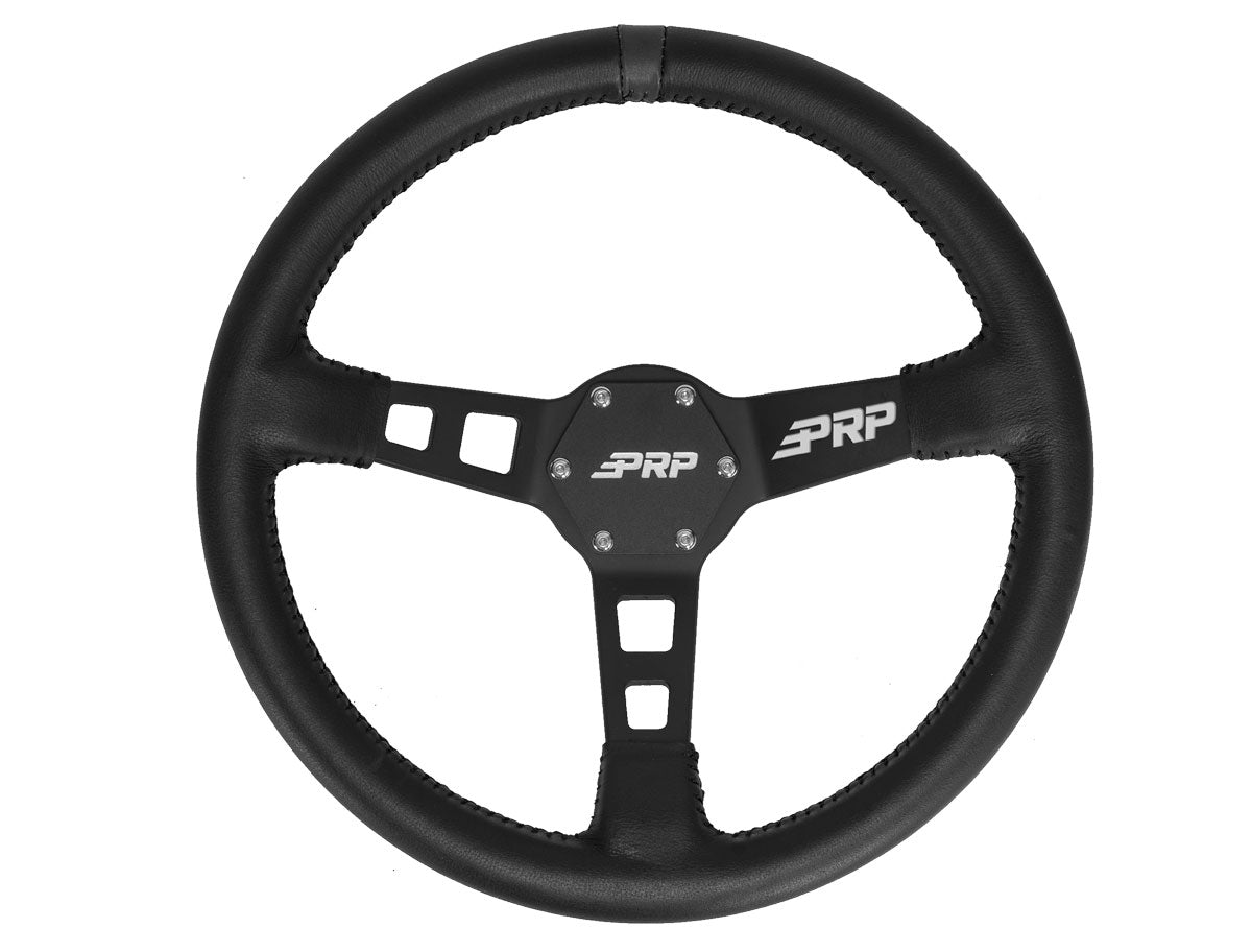 PRP DEEP DISH STEERING WHEEL – LEATHER