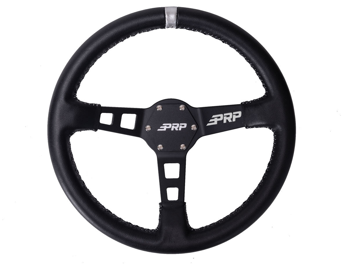 PRP DEEP DISH STEERING WHEEL – LEATHER