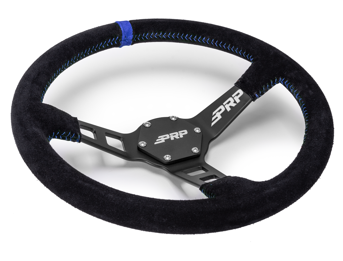 PRP DEEP DISH STEERING WHEEL – SUEDE