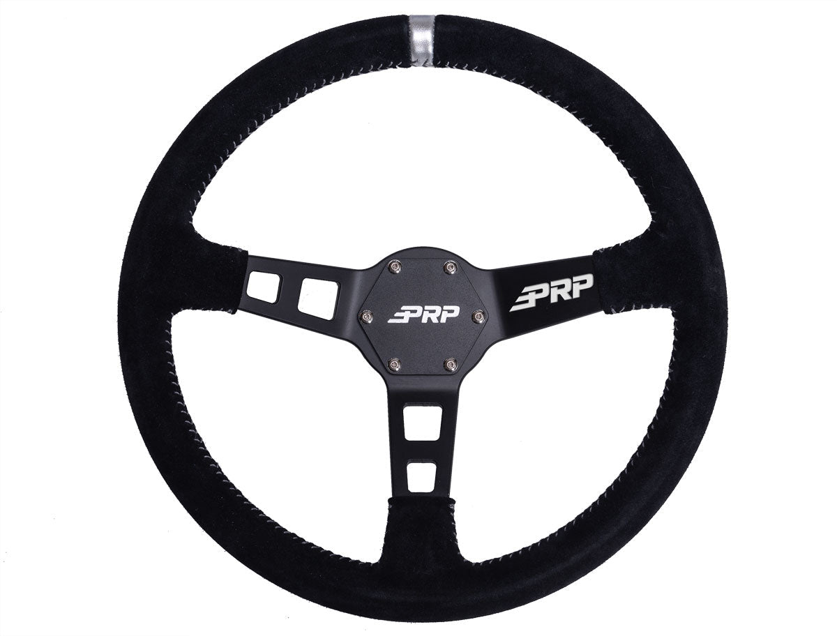 PRP DEEP DISH STEERING WHEEL – SUEDE