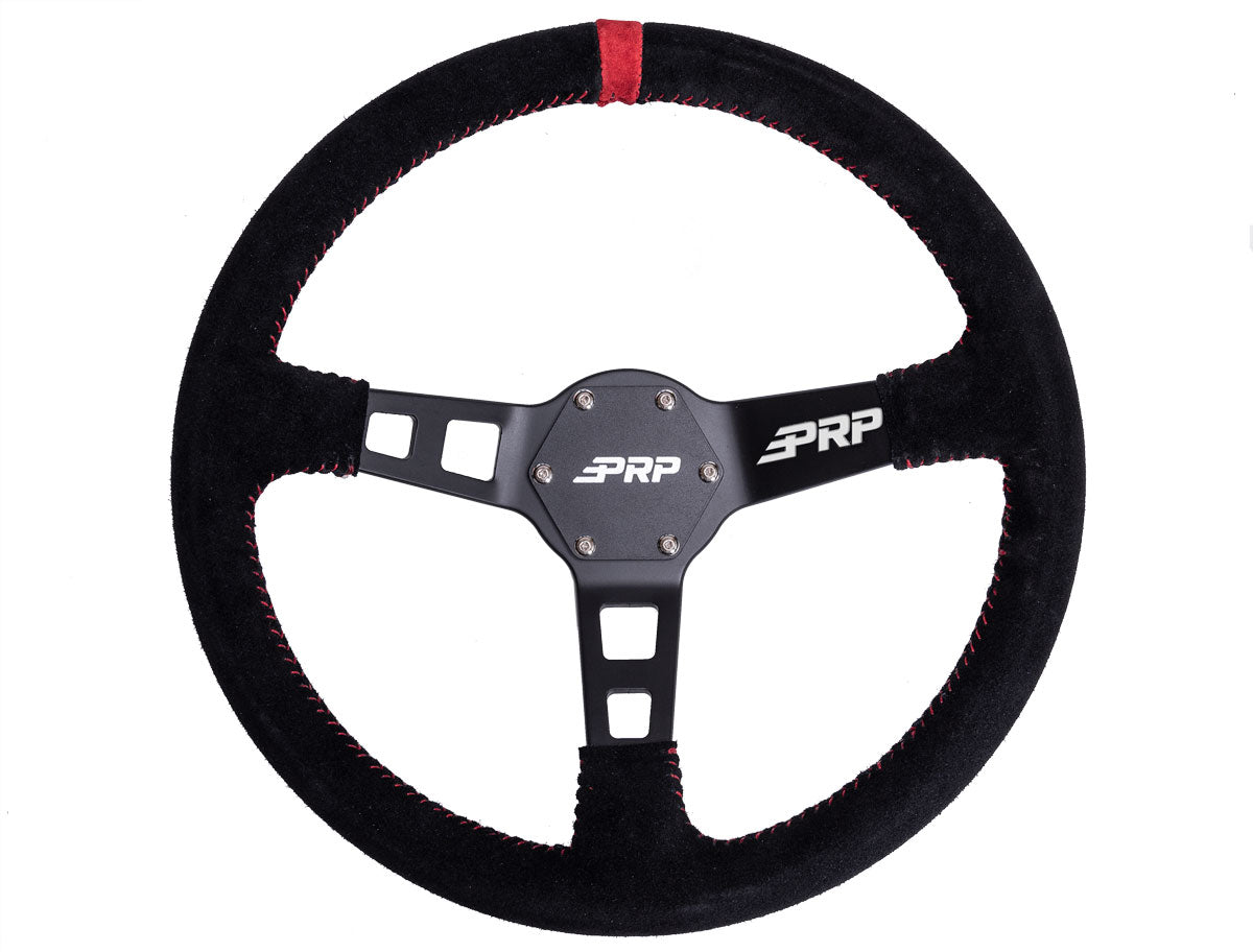 PRP DEEP DISH STEERING WHEEL – SUEDE