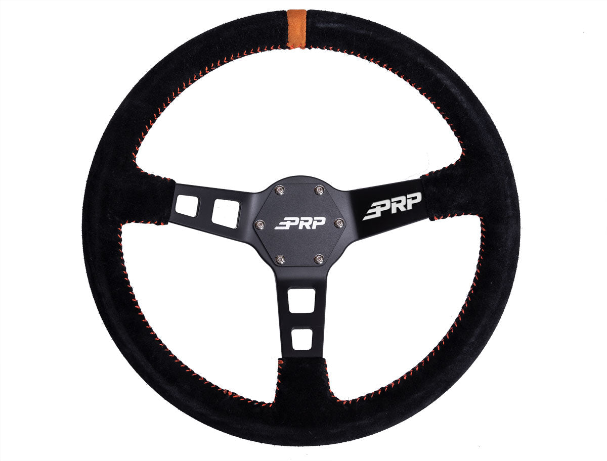 PRP DEEP DISH STEERING WHEEL – SUEDE