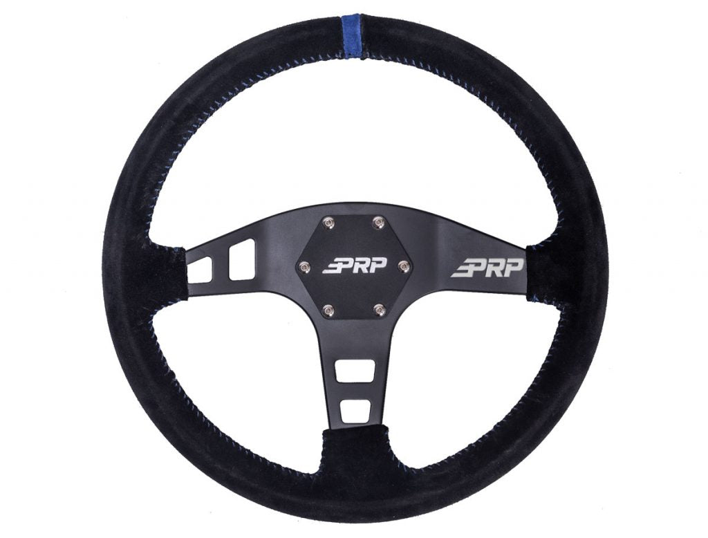 PRP FLAT STEERING WHEEL – SUEDE