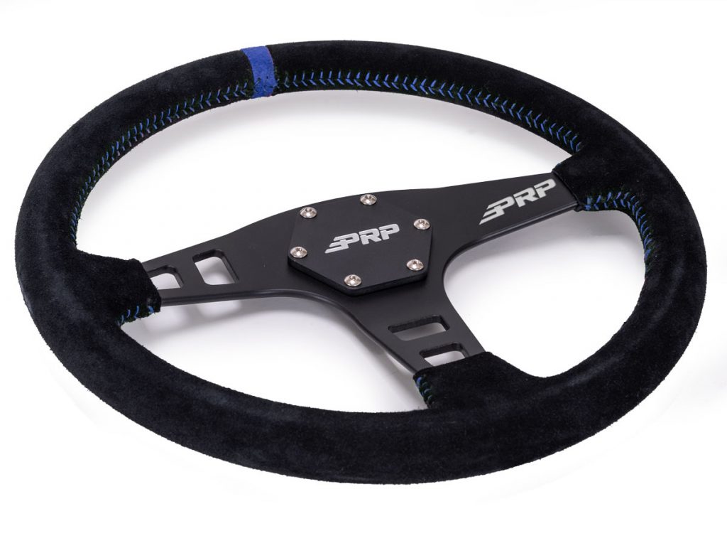 PRP FLAT STEERING WHEEL – SUEDE