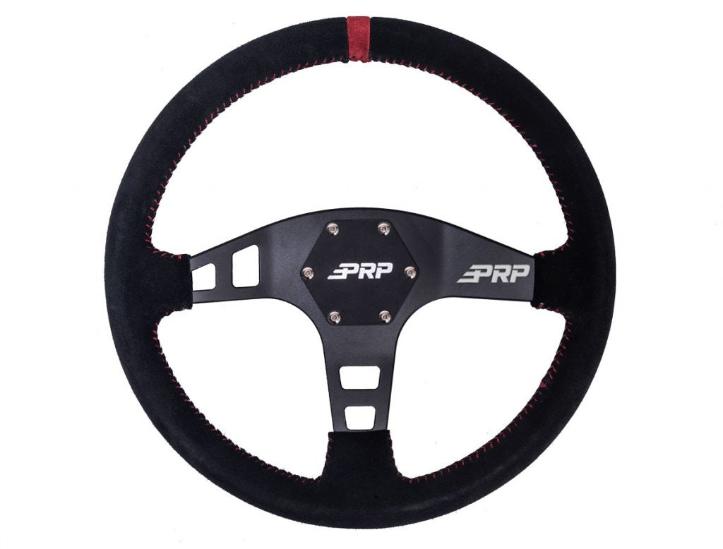 PRP FLAT STEERING WHEEL – SUEDE