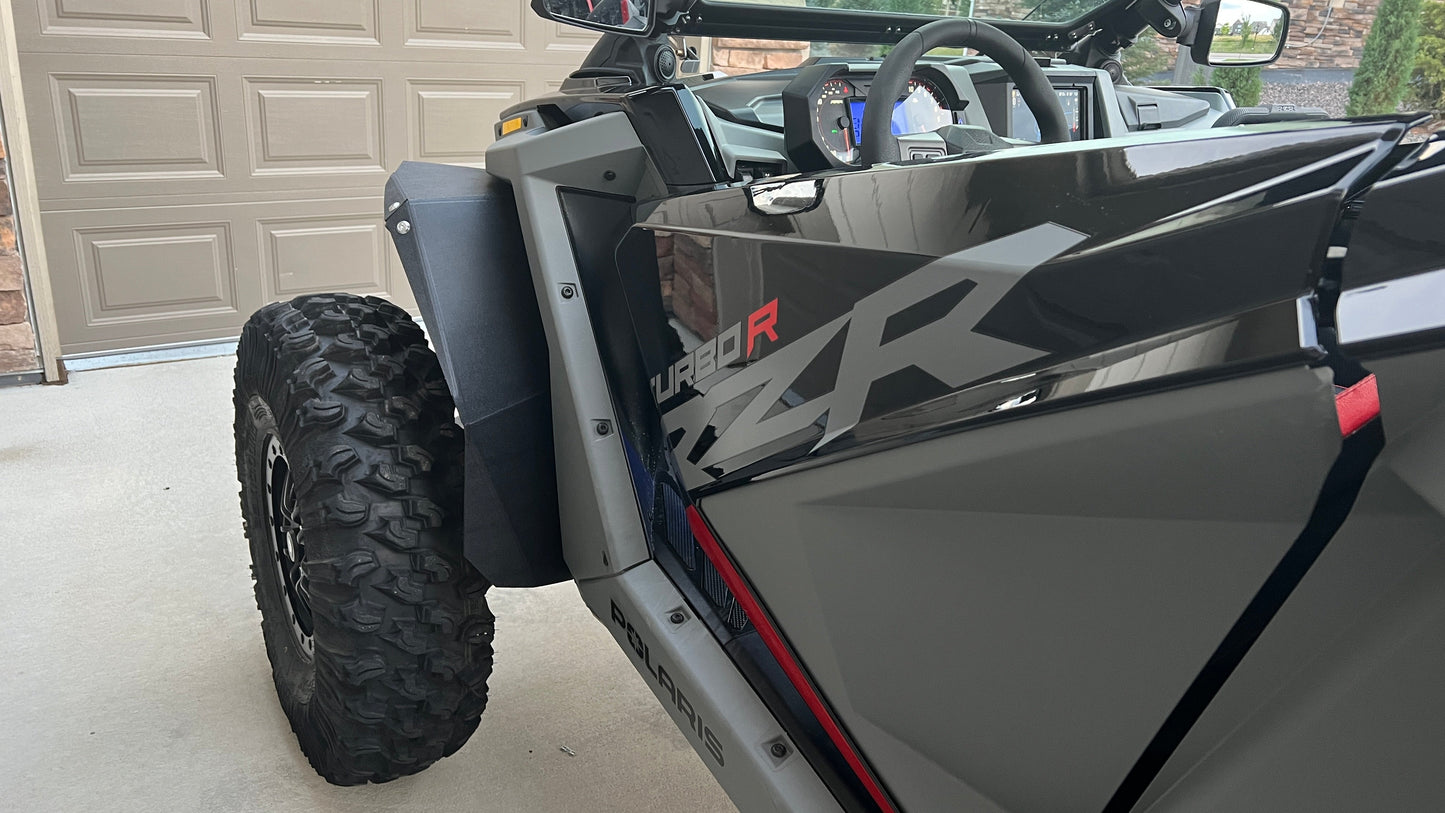 Seizmik HDPE Fender Flare Kit Polaris RZR XP Pro Turbo R – 2 & 4 Seat Models