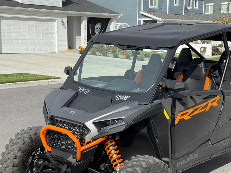 MOTO ARMOR Full Glass Windshield for Polaris RZR XP 1000 (2024+ Model Only)