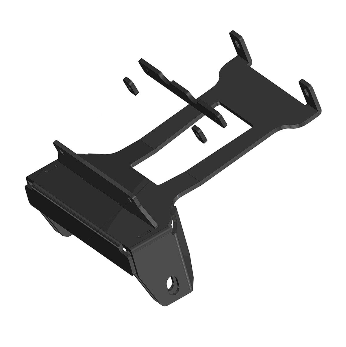 Denali UTV Snow Plow Mount Plate - Polaris RZR