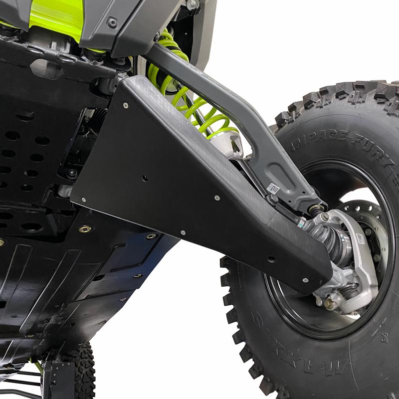 Factory UTV Polaris RZR Pro R, Turbo R UHMW A-Arm Guards