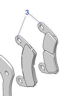 BRAKE PAD 2208161