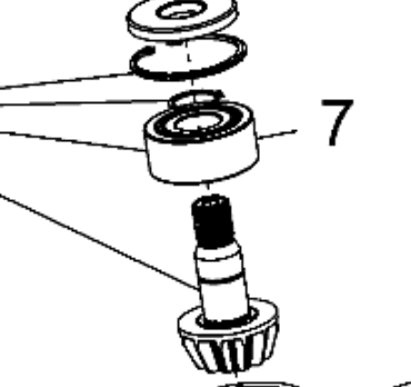 POLARIS OEM PINION Bearings, Part 3236206