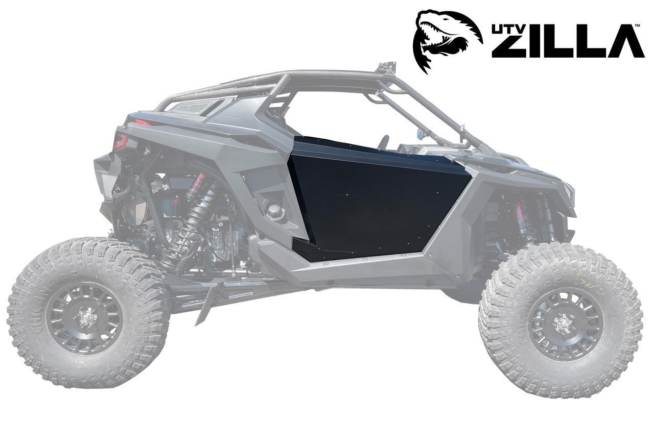 UTVZilla Aluminum Doors for RZR PRO XP, PRO R, TURBO R (Two Seat)