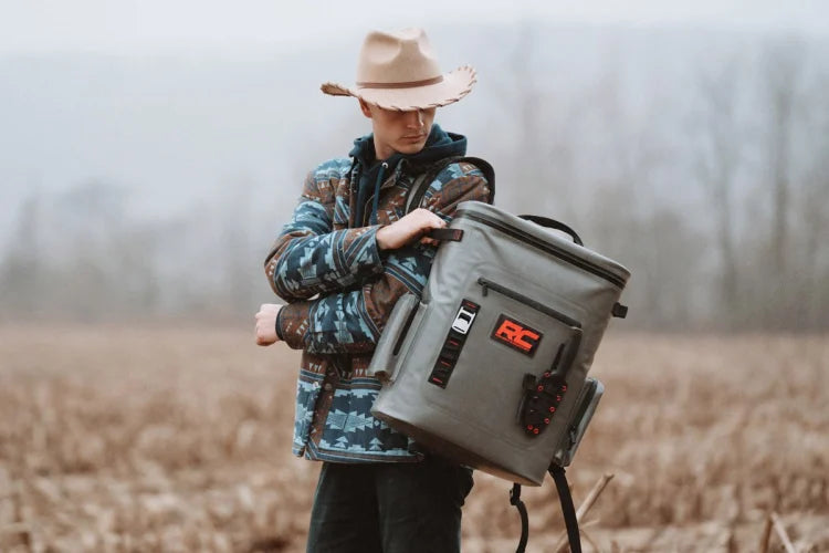 Rough Country INSULATED BACKPACK COOLER 24 CANS WATERPROOF SKU 99032