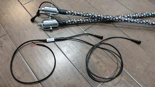 2 Foot NoCo LED Trail Whips / Pair of Remote Vertigo Series