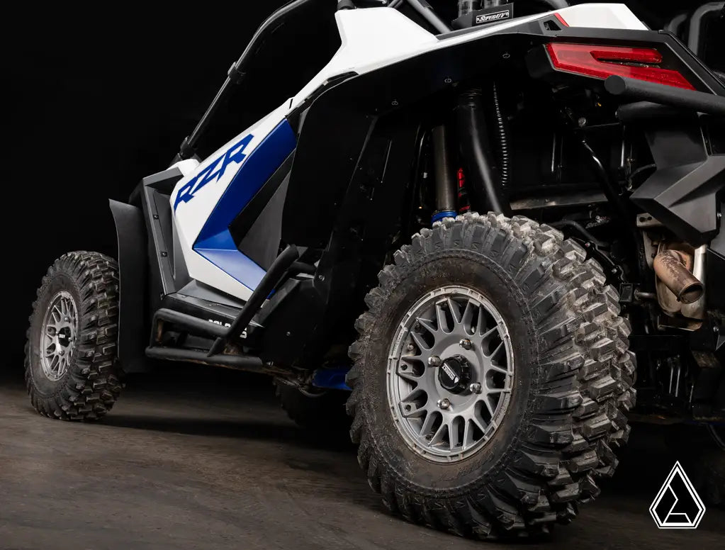 ASSAULT INDUSTRIES LOW-PROFILE FENDER FLARES FOR POLARIS RZR TURBO R