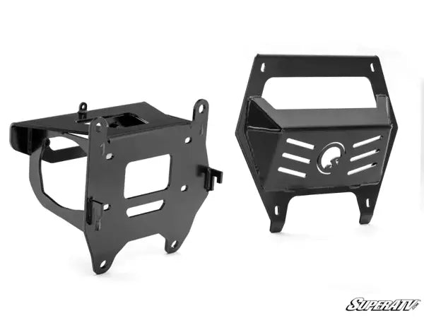 Super ATV POLARIS RZR TURBO R / PRO R WINCH MOUNTING PLATE