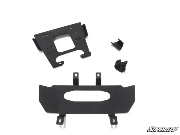 Super ATV POLARIS RZR XP 1000 WINCH MOUNTING PLATE - Winch Optional