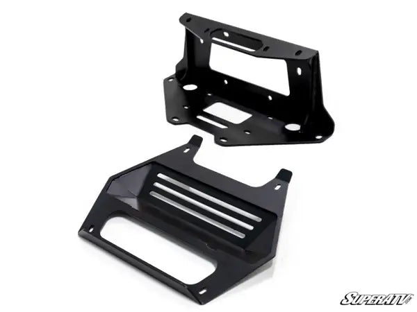 Super ATV POLARIS RZR PRO XP WINCH MOUNTING PLATE