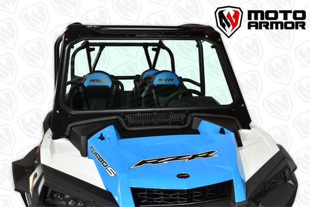 MOTO ARMOR Full Glass Windshield for Polaris RZR TURBO "S" Model