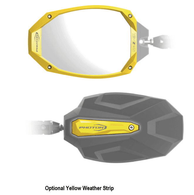 Seizmik Photon Side View Sport Mirrors |Sold in Pairs|