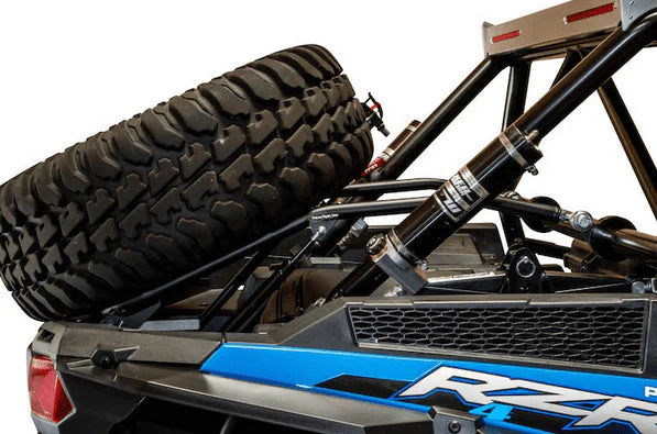 Trinity Racing HIGH CLEARANCE SPARE TIRE CARRIER - RZR XP1000/TURBO TR-M4001