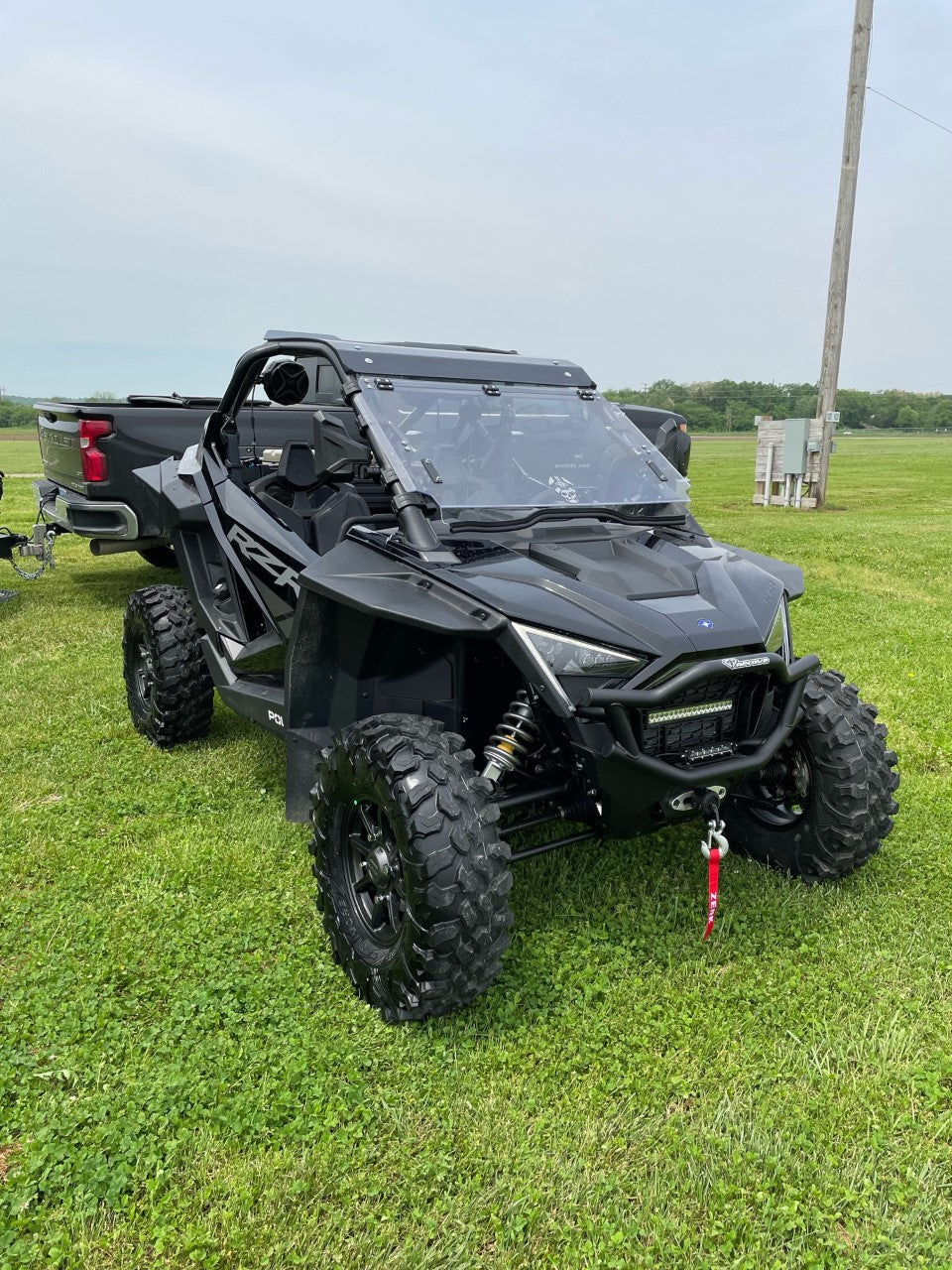 Aprove BlastX Front Bumper w| Winch Mount - Polaris RZR PRO XP