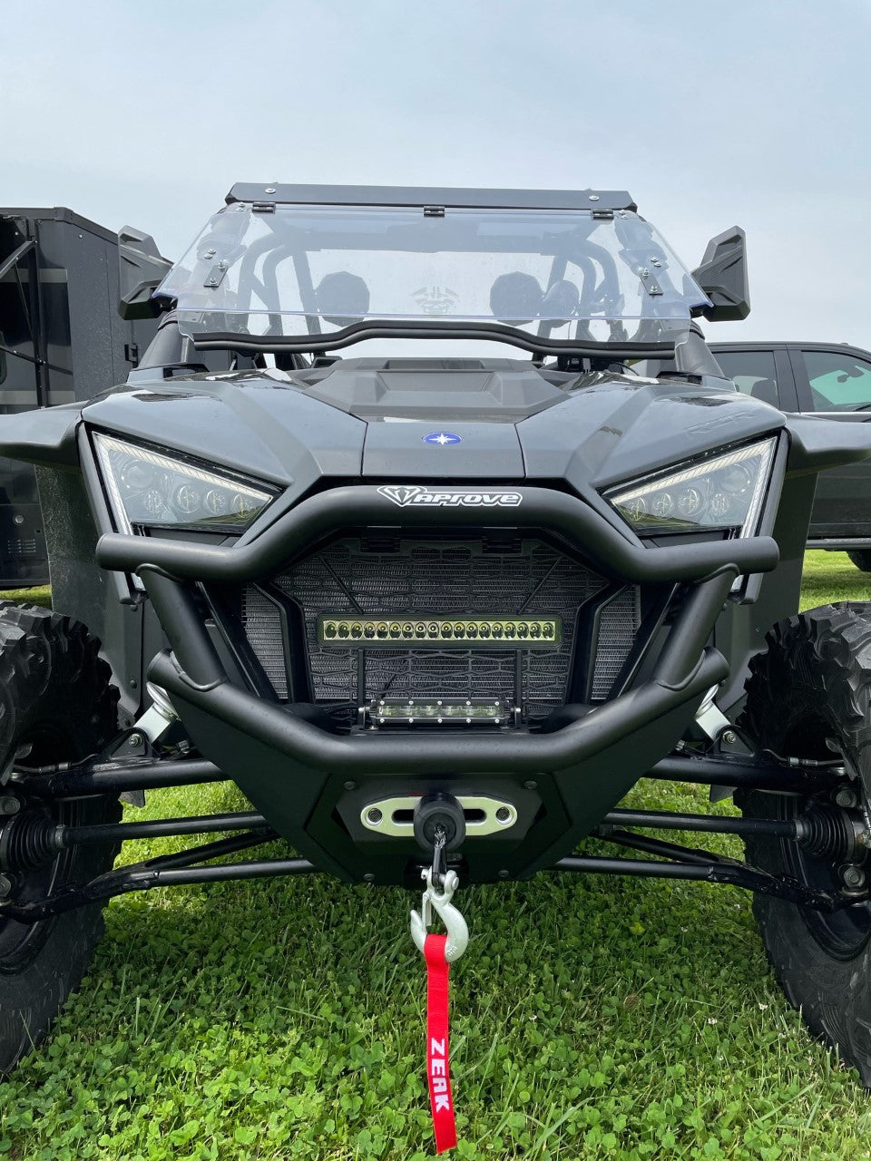 Aprove BlastX Front Bumper w| Winch Mount - Polaris RZR PRO XP